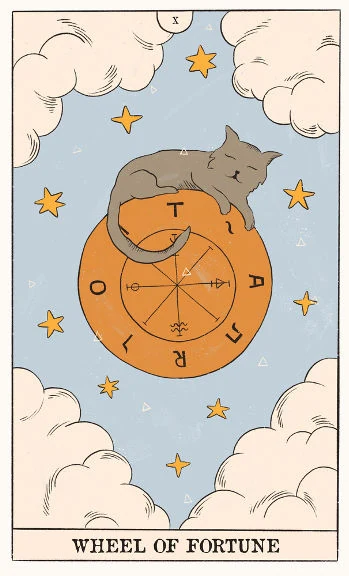 Wheel of Fortune tarot card